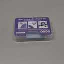 Tire Plug Kit 64 Pcs Tire Repair Rubber Nails Kit with 2 Sizes,Tire Caps with Pressure Gauge,Flat Tire Repair Kit for Car,Motorcycle,Truck,ATV,Tire Puncture Repair