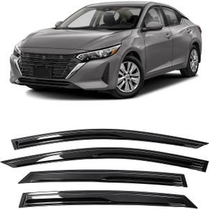 MIALUTY® Window Visors Rain Guards for Nissan Sentra 2020-2025, Out-Channel Vent Visors Heat Insulation Sun Shade Accessories for Cars