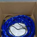 Camco 25-Ft Heated Water Hose for RV - Water Line Freeze Protection Down to -20F/-28C - Features Energy-Saving Thermostat & Includes Adapter for Connection to Either End of Hose (22911)