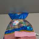 cyeollo Dog Costume Mermaid Costumes for Small Dogs Halloween Outfit Holiday Birthday Party Dog Clothes Outfits Sparkly Pet Costumes Size M (Pink)