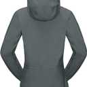 Little Donkey Andy Women's Waterproof Rain Jacket Ultra-Lightweight Rain Shell for Cycling Running Biking (XL)