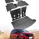 Custom Fit Floor Mats & Cargo Liner & Rear Seat Back Protectors for Ford Escape 2013-2019, All-Weather Rubber Mats, Full Interior Protection for SUV, Durable & Easy to Clean