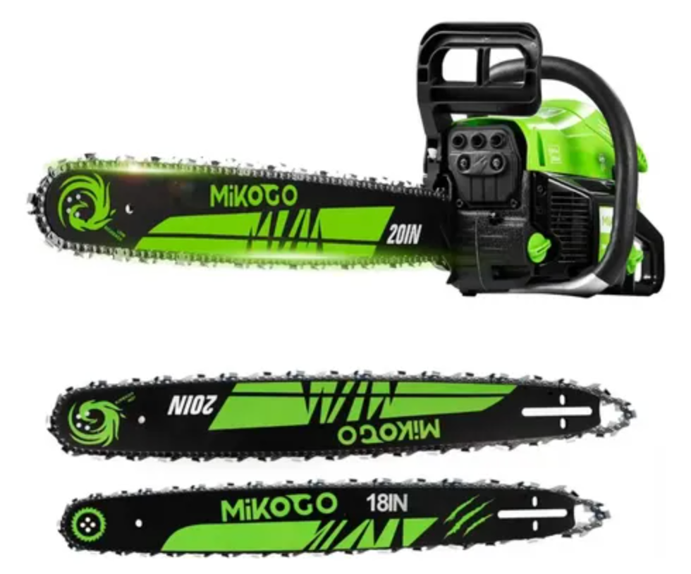 Motosierra 58 Cc 3.6 Hp 18 Y 22 Pulgadas Para Cortar Árboles