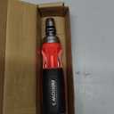 ARROW Ratcheting Screwdriver, 12-IN-1 Multi Bit Ratchet Screwdriver set, Premium S2 Steel Screw Drivers, Innovated Bits Quick-Load Mechanism, with Phillips, Slotted, Torx, Square Bits Stored in Handle, Missing detail