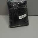 OLANLY Bathroom Rugs 24x16, Extra Soft Absorbent Chenille Bath Rugs, Rubber Backing Quick Dry, Machine Washable Bath Mats for Bathroom Floor, Tub and Shower, Home Decor Accessories, Black