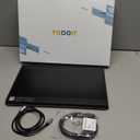 Yodoit Portable Monitor for Laptop Screen Extender, 15.6" 19201080 FHD IPS Display with USB Type C Port, Speakers and Smart Cover Compatible with PC, MacBook, Xbox (Black)