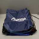 10 mix drawstring bags, small, mixed colors, blue, navy blue, red, burgandy