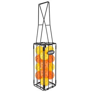 ELKCIP Portable Pickleball & Tennis Ball Collector - Pickleball Retriever Basket Carrier Gatherer Picker Hopper Container for Picking and Storage Training Tool for Ball, Foldable
