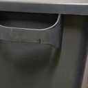 Genuine Joe Space-Saving Waste Container, 23 Gal