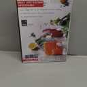 Vacuum sealer bags for food,reusable vacuum seal bags, storage bags vacuum sealed with air valve, double zipper. (13.4 * 11.8inch) 20pcs. (Large)