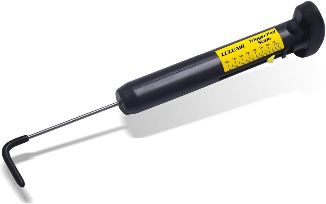 Manual Trigger Pull Scales, Mechanical Trigger Pull Gauge with Values ranging from 8 oz. to 8 lbs. for Shooting competitions and Trigger adjustments Black