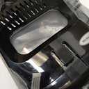 Hamilton Beach Cool Touch Electric Deep Fryer with Basket and Lid, 2 Liters / 8 Cups Oil Capacity, Adjustable Temperature, 1500 Watts for Fast Heat-up, viewing Window Easy to Clean, Black (35021)