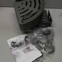 VOLPONE Corner Shower Shelf Suction Cup Shower Caddy Corner No Drilling Bathroom Shower Organizer Storage Rack Adhesive with Towel Bar (3-Pack, Gray)