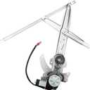 Front Passenger Side Power Window Regulator with Motor Assembly Replacement for 1996 1997 1998 1999 2000 Honda Civic Coupe Hatchback 2-Door, Right, 741-736