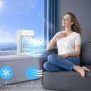 Portable Air Conditioners with 40oz XL Water Tank, 3 Speeds & 3 Mist Settings, 2/4/6/8h Timer & Night Lights, Personal Mini Small Portable Air Conditioner for Bedroom