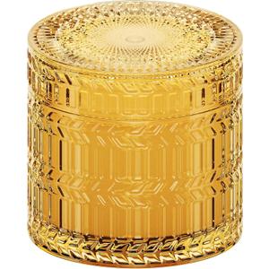 Fall Candles, Wild Warm Vanilla Scented, 7.4 oz, Crackling Wood Wick Candle for Home Scented, Natural Candles Non Toxic, Long Lasting-Clean Burn,Decorative Candle Gift for Women