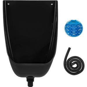 Dvkori Plastic Urinals For Men,Black,Urinals For Men,Urinal,Male Urinal,Urinals,Outdoor Toilet,Mens Urinal,Urinal For Men,Waterless Urinal,Urine Diverter,Urinals For Men Bathroom,Urinals Large