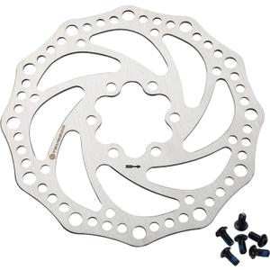 Teyssor  180mm Bike Disc Brake Rotor with 6 Bolts Fit for Road Bike Mountain Bike BMX MTB