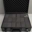 Top Loaders Storage Box with Key Lock - Holds up to 600+ Top loaders or 130+ 35pt One Touch, Trading Card Case Sports Card Storage Box, Not for Graded Card (Large)