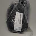 Moosfor Round Spandex Tablecloth, Elastic Fitted Waterproof Tablecloths for 45"-56" Tables, Stretch Washable Picnic Table Cover for Camping, Dining, Indoor and Outdoor, Black