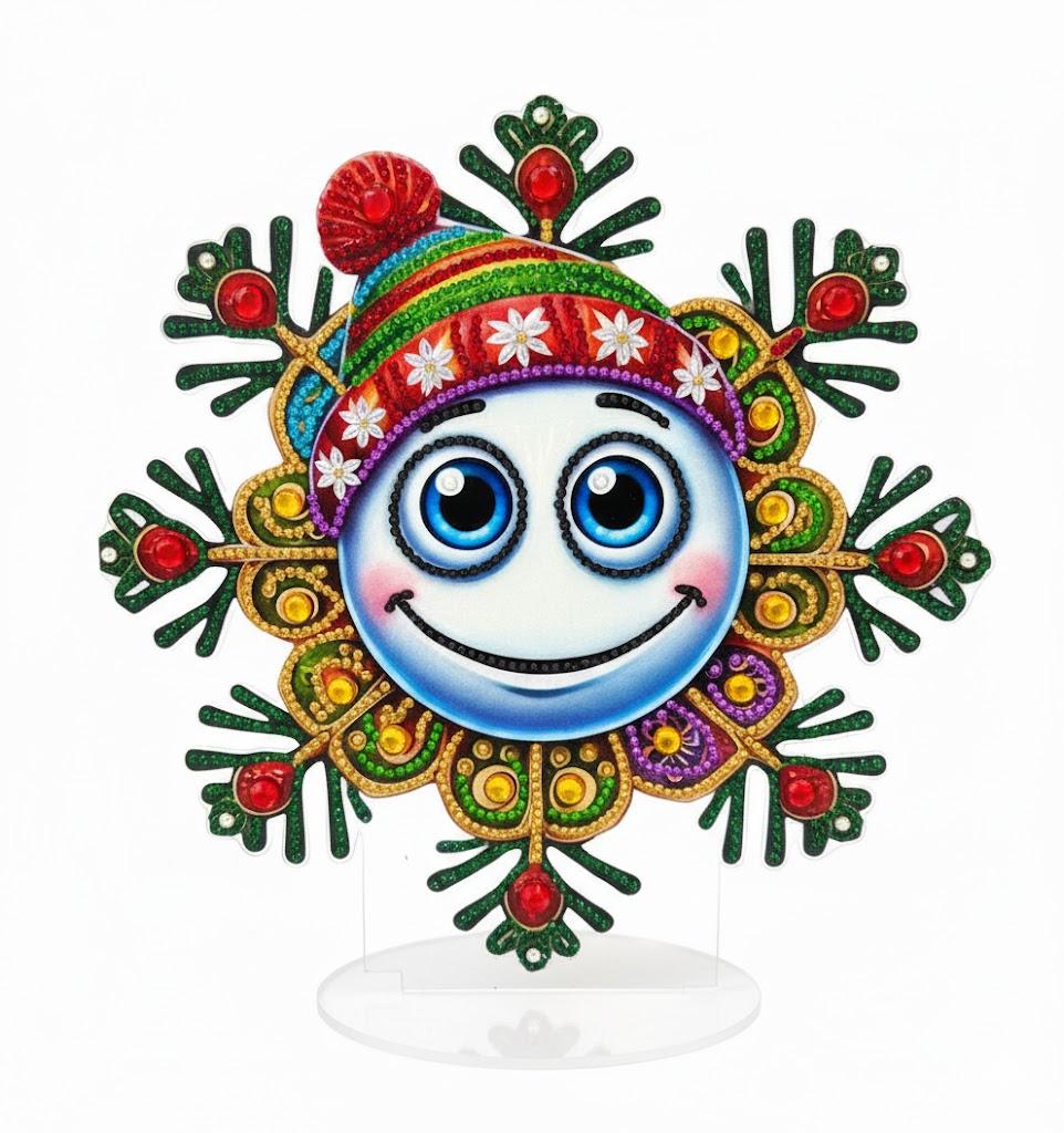 Tontut Diamond Art Painting Kits, Happy Snowball Flower Special Diamond Art, Perfect for Home Wall Decor and Gift Giving