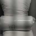 Serta Down Illusion Soft Hypoallergenic Soft/Medium Bed Pillows for Side, Stomach or Back Sleepers (2 Pack), Queen, White