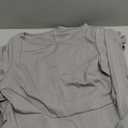 BFFBABY Women's Wrap V Neck Plus Size Maxi Dresses 3/4 Sleeves Chain Floral Printed Swing Dress with Belt (Large)