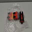 Toy Train Electric Train Set for Wooden Tracks, Christmas Motorized Train Toys for Toddlers, Battery Operated Train Includes Lights, Sounds, Smoke, Steam Train Compatible with Thomas, Brio