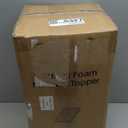 Premium Dual Layer 4 Inch Memory Foam Mattress Topper, 2 Inch Gel Memory Foam and 2 Inch Pillow Top Mattress Pad Cover for Back Pain, Extra Thick Comfort SupportFull 54"x75" (White)