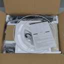 Upgraded Dimmable Floor Lamp, 1000 Lumens LED Edison Bulb Included, Arc Floor Lamps for Living Room Modern Standing Lamp with Linen Shade, Tall Lamp for Bedroom Office Dining Room- Black