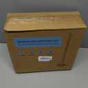 Broom with Dustpan Combo Set 54 Long Handle Household Dust Pan for Home Office Kitchen Cleaning Black & Grey