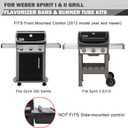 7636 Flavorizer Bars 68950 Burner Replacement for Weber Spirit II E-310 GS4 Grill Parts Weber Spirit 300 Series E310 E320 E330 Grill Replacement Parts Weber 69787 69797 Spirit 2 Grill Part Burner Tube