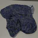 Chair Covers, Dining Room Chair Covers, Stretch Kitchen Chair Covers/Dining Room Chair Covers Set of 4, Removable Washable Dining Chair Slipcovers for Home, Hotel, Banquet, Linen Blue Pattern