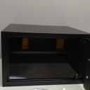 Amazon Basics Steel Security Safe and Lock Box with Electronic Keypad, Easy to Use, Secure Cash, Jewelry, Documents, Black, 1.2 Cubic Feet, 16.9-x-14.6-x-10.6-inches (WxDxH)