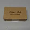 Ravinte 10 Pack Drawer Pulls 1-1/4 Inch Kitchen Cabinet Knobs Solid Round Dresser Drawer Knobs Matte Black Dresser Knobs Drawer Knobs Simple Cabinet Hardware for Cupboard Drawer Pulls