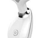 Facial and Neck Massager, Multi-Mode Adjustabl, Facial Shaping Tool, Can Be Used with Lotion to Improve Skin Condition (White)