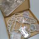 St Patricks Day Decorations Lights 3 Pack, Green Shamrock Hat Gold Pot Window Lights Up St Patricks Day Decor Indoor 8 Light Modes Remote with Timer, St Patrick's Day Window Light for Door Yard Party