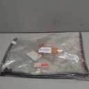 Rough Enough Plastic File Folder Clear Document Holder Bag Zipper Pouches Bags for Organizing A4 Paper Letter Office Teacher Art Supplies Storage