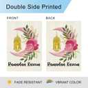 DLZDN Ramadan Kareem Garden Flag Muslim Mosque Lantern Moon Flag 1218 Inch Double Side Vertical Burlap Farmhouse Yard Sign Eid Mubuark Party Outdoor Decoration