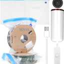 Sovol Filament Storage Bags, Vacuum Sealed Bags Kit for 3D Printing, Vacuum Compression Storage Bags, Prevent Moisture - 20 Bags with 1 USB Pump, 10 Desiccants & 4 Sealing Clips