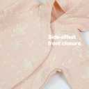 Baby Girl Jacket 0-12M, 100% Cotton Lightweight Comfortable Infant Jacket for Spring, Fall and Cool Summer Evenings