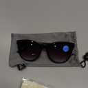 EASY READ Bifocal Reading Sunglasses for WomenFashion Sun Readers UV400 Protection(Magnification 1.75, Black)