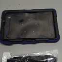 ROISKIN Case for Galaxy Tab A9 Plus 5G/ A9+ 11 Inch with HD Screen Protector & Shoulder Strap,Heavy Duty Military Case for Samsung Galaxy A9 Plus SM-X210/X216/X218 - Rotating Stand for Kids (Navy Blue)