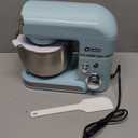 Kitchen in the box Stand Mixer,3.2Qt Small Electric Food Mixer,6 Speeds Portable Lightweight Kitchen Mixer for Daily Use with Egg Whisk,Dough Hook,Flat Beater (Blue)