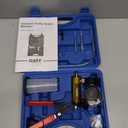 Orion Motor Tech Brake Bleeder Kit with Hand Vacuum Pump and Adapters, Brake Bleeding Kit for Brake Fluid Power Steering Fluid More, Vacuum Brake Bleeder Pump with Pressure Gauge