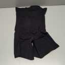 SHAPERX High-Waisted Tummy Control Shapewear for Women Seamless Zip-Up Easy-On Body Shaper Shorts Slimming Fit Underwear (Black) XL