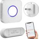 Smart Mailbox Alarm,Wireless Mailbox Alert for Delivered Mail Wi-Fi, Tuya Mailbox Notification Sensor 800ft Long Range, Waterproof Mailbox Sensor