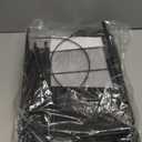 VyGrow Plant Stand, 3 Tier Plant Shelf for Indoor Outdoor, Heavy Duty Metal Outdoor Plant Stand Holder Rack for Living Room Balcony and Garden, Black