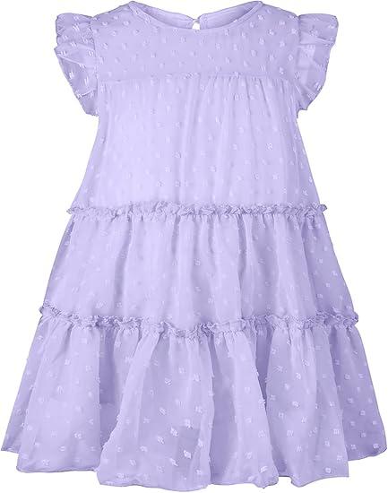 AGQT Toddler Girls Ruffle Dress Sleeveless Flower Girls Swiss Dots Flowy Pleated Party Dress Easter Dresses Size 11-12 Years AGQT Toddler Girls Ruffle Dress Sleeveless Flower Girls Swiss Dots Flowy Pleated Party Dress Easter Dresses Size 11-12 Years