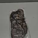 SARLA 2PCS Grey Messy Bun Hair Pieces for Women Detachable Claw Clip Wavy Curly Synthetic Hairpieces for Updos with Tendrils Fake Scrunchies Ponytail Extension Ash Grey